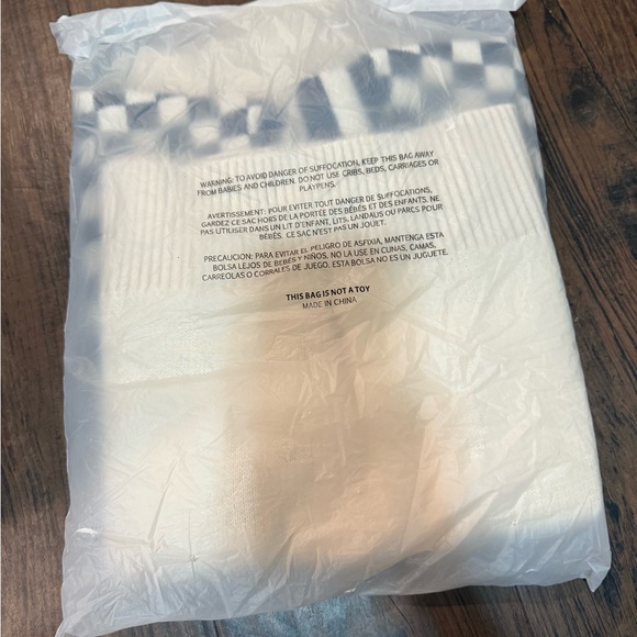 The Upside Mojo Scarlett Knit Sweater in check size Xs NWT - Picture 5 of 10